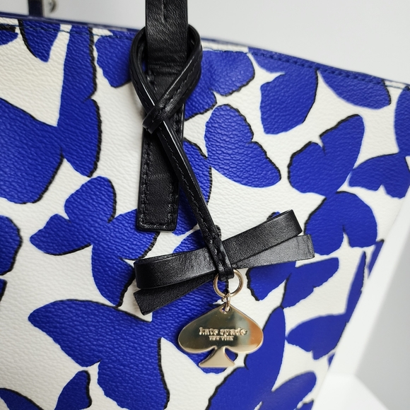 KATE SPADE NEW YORK HAWTHORNE LANE RYAN BUTTERFLY PRINT TOTE - Picture 6 of 9